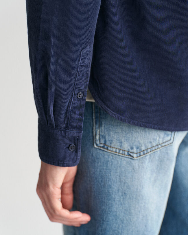 Camisa Regular Fit de pana