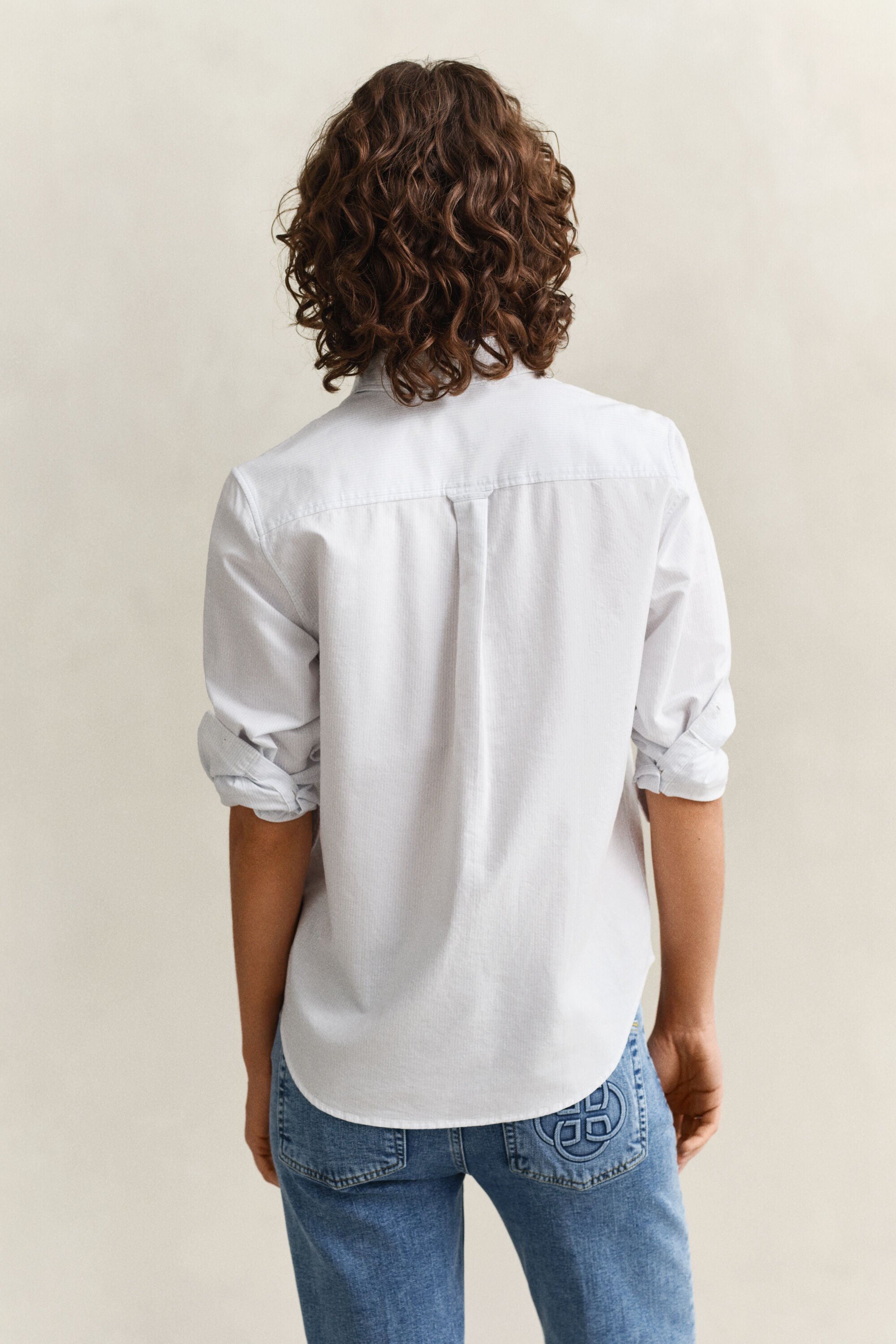 Camisa Oxford Regular Fit clásica a rayas