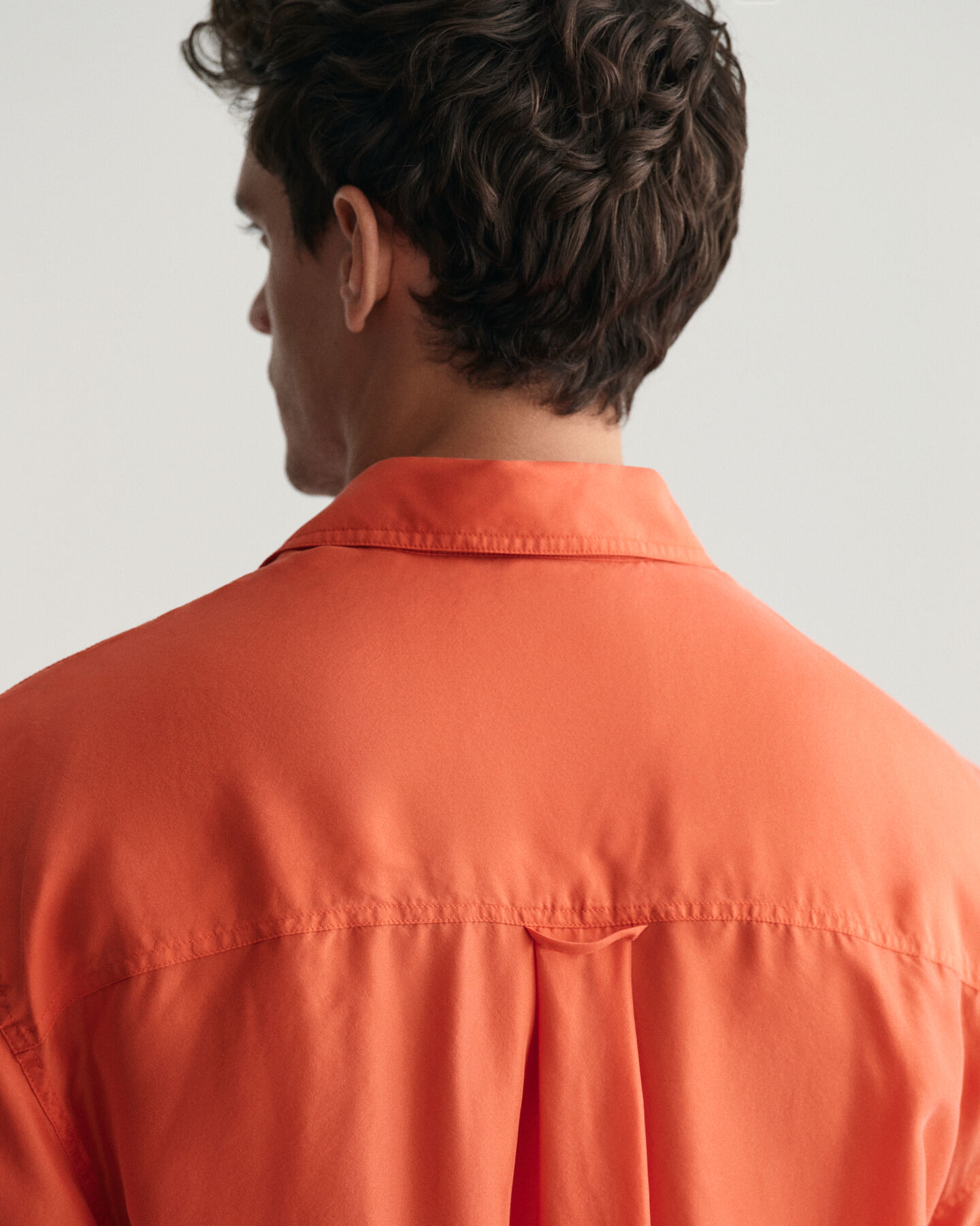 Camisa Relaxed Fit de manga corta Washed Silk