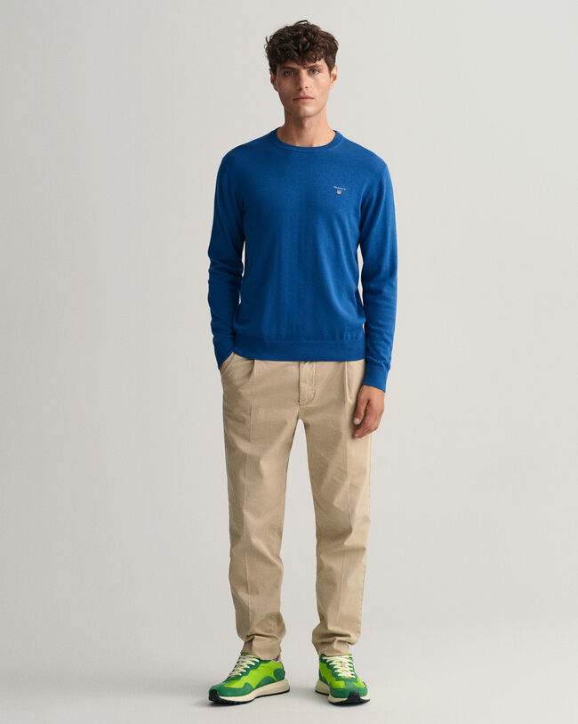 Jersey de cuello redondo de algod&oacute;n Classic