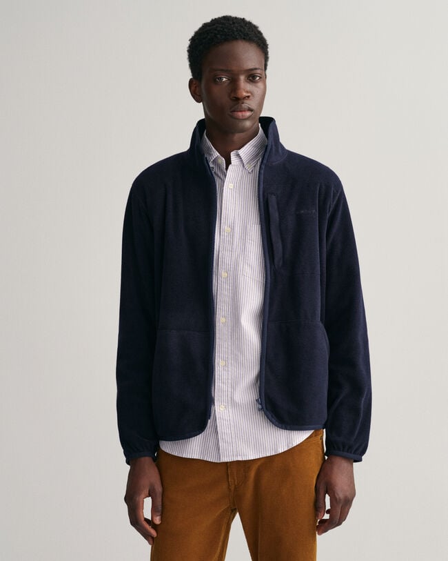 Chaqueta polar con cremallera