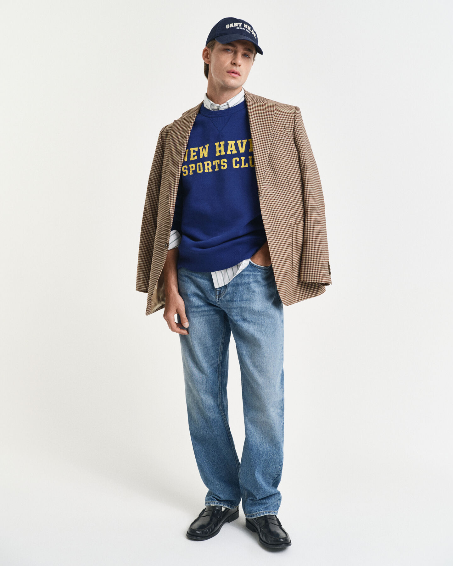 Sudadera de cuello redondo con gráfico