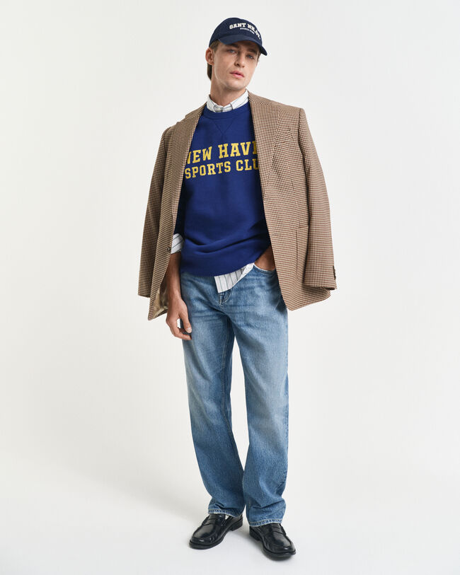 Sudadera de cuello redondo con gráfico