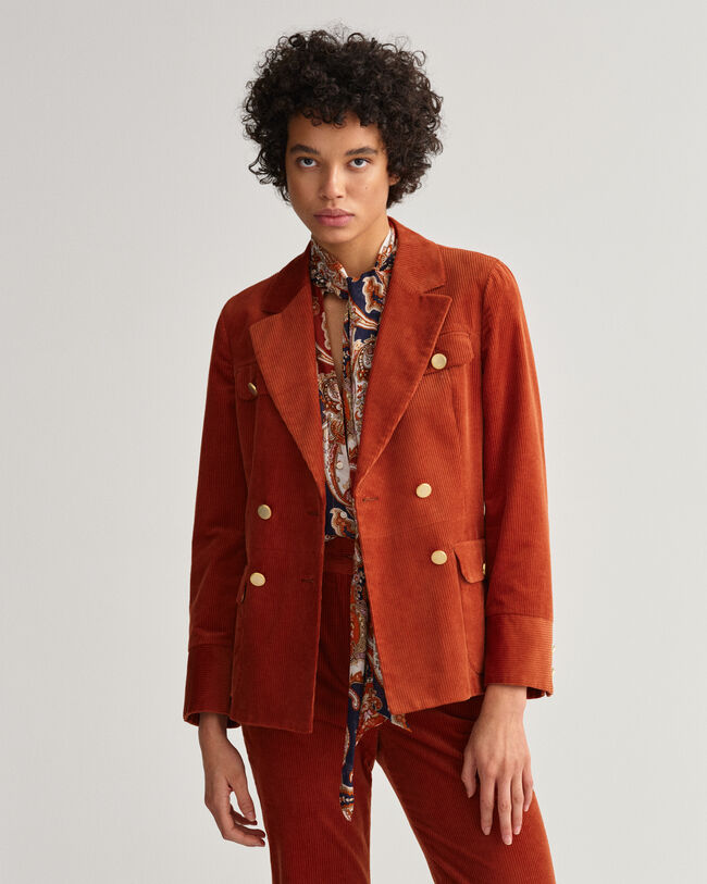 Chaqueta tipo americana estilizada de pana