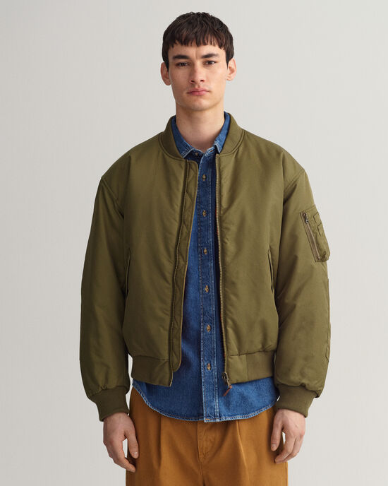 Cazadora bomber reversible