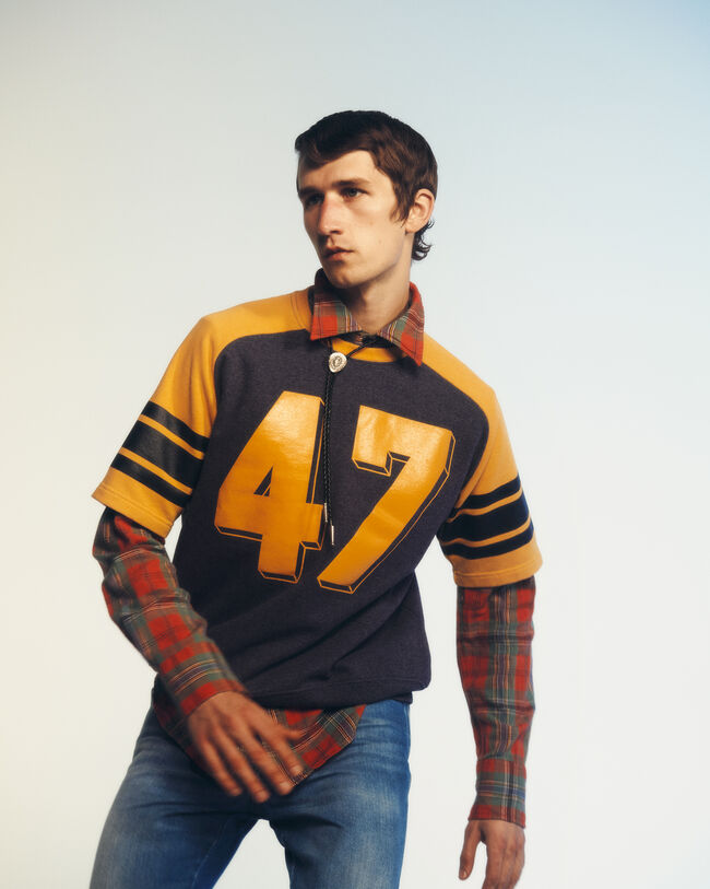 Camisa Regular Fit Wrangler x GANT Western a cuadros escoceses