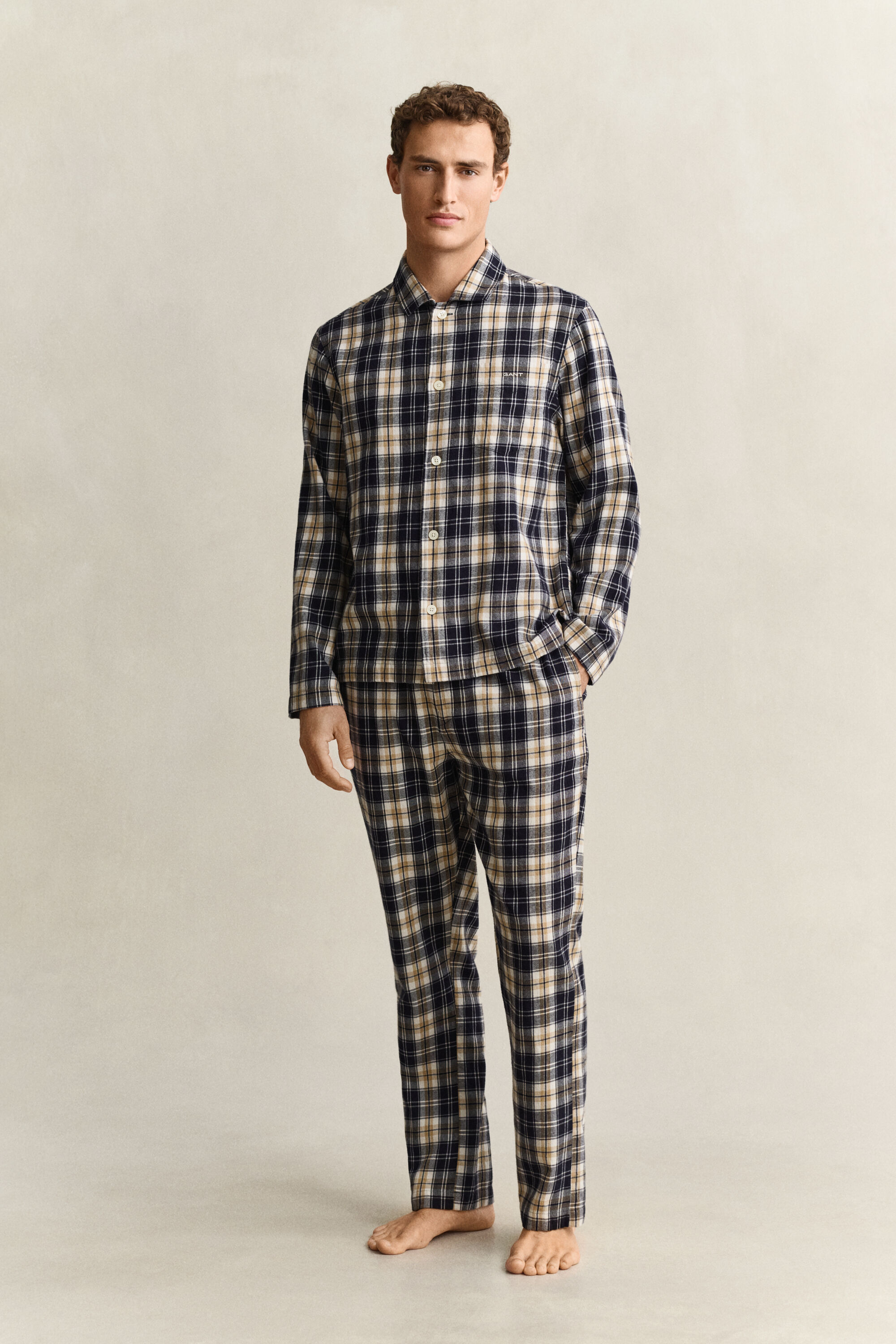 Pijama de cuadros