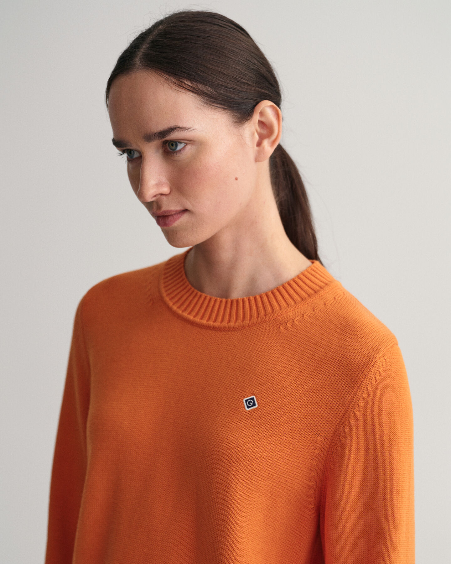 Jersey de cuello redondo en algod&oacute;n Icon G