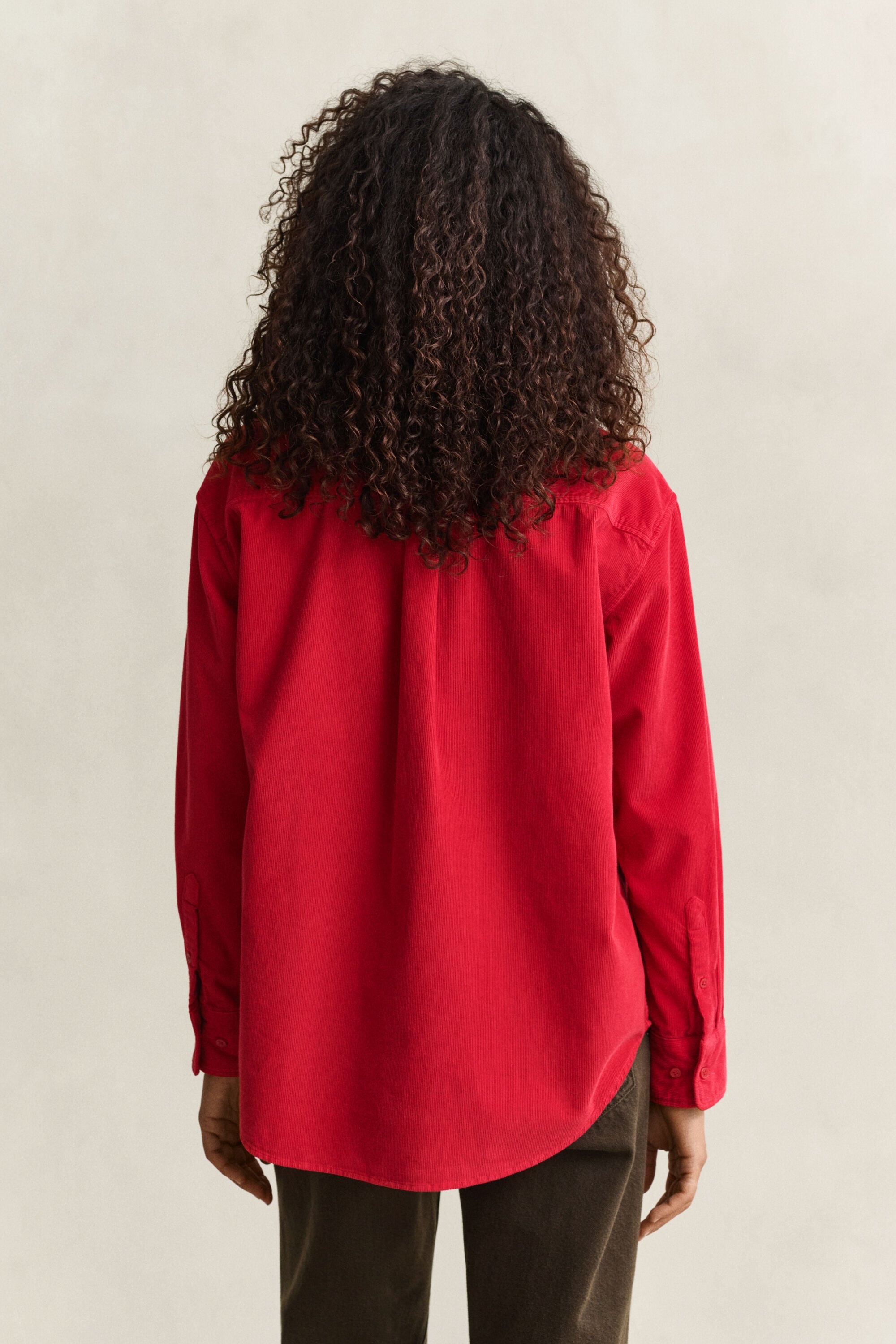 Camisa Relaxed Fit de pana