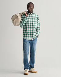 Camisa Oxford Regular Fit a cuadros