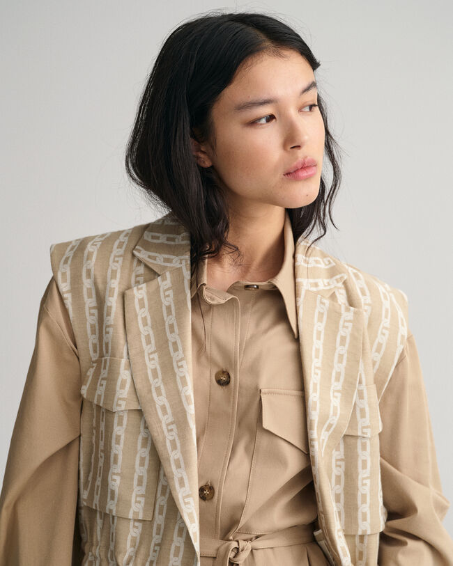 Chaleco Chain Jacquard