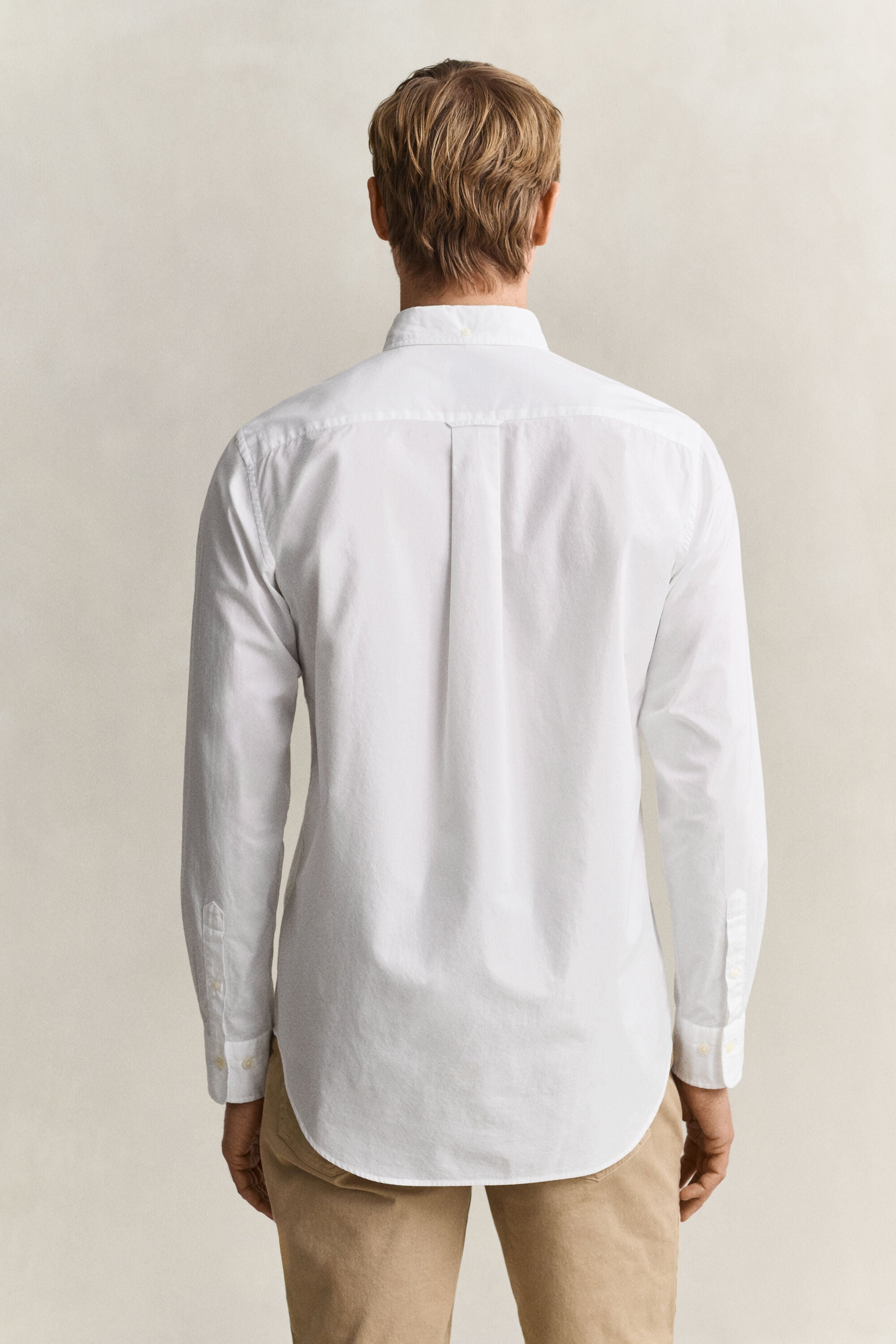 Camisa de popelina Regular Fit clásica