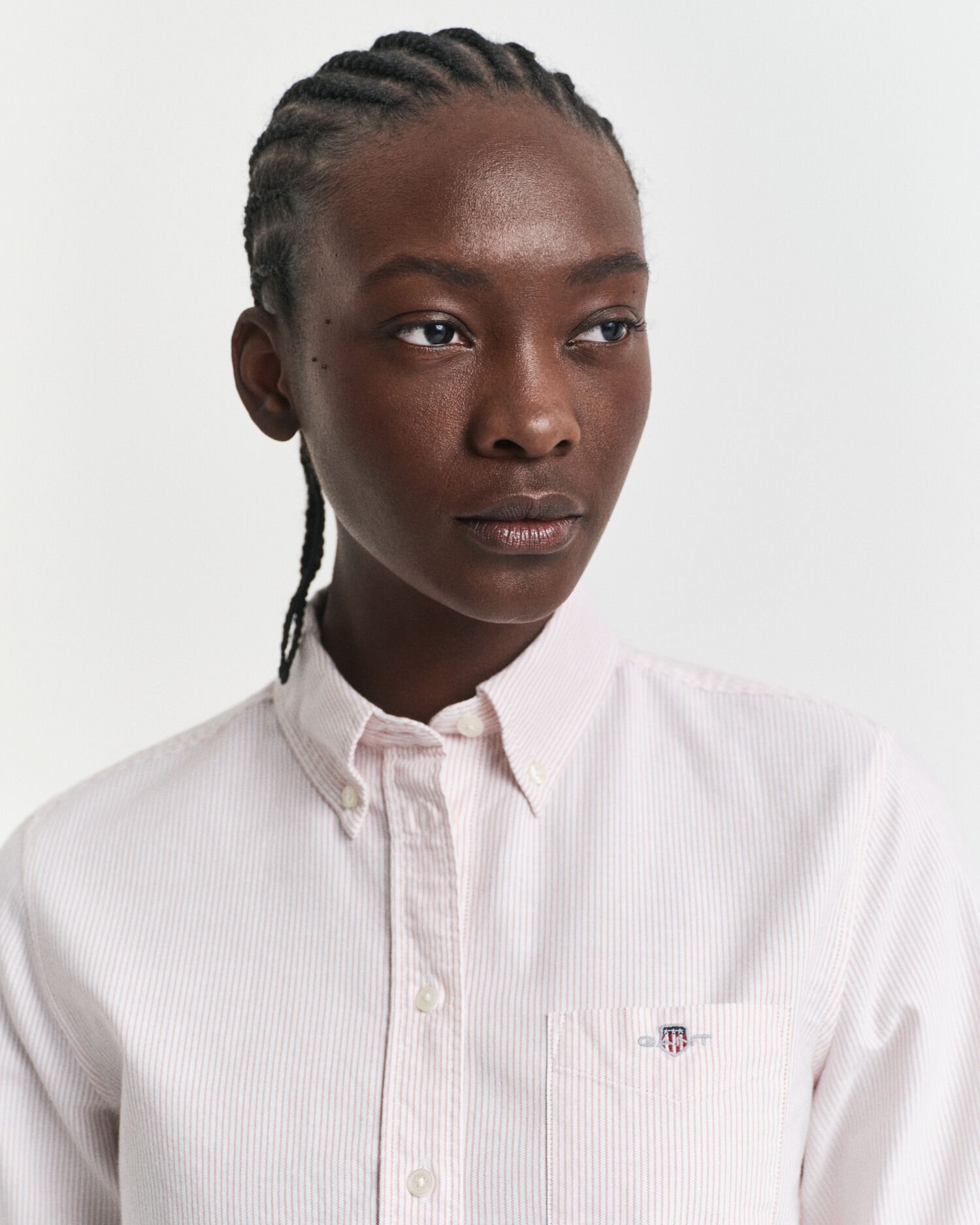 Camisa Oxford Regular Fit clásica a rayas