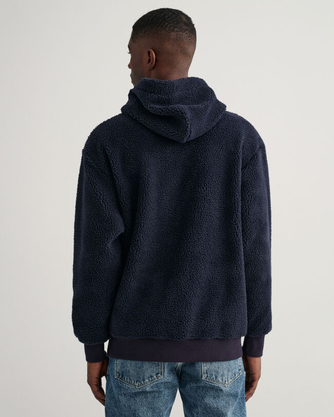 Sudadera polar con capucha Retro Flag