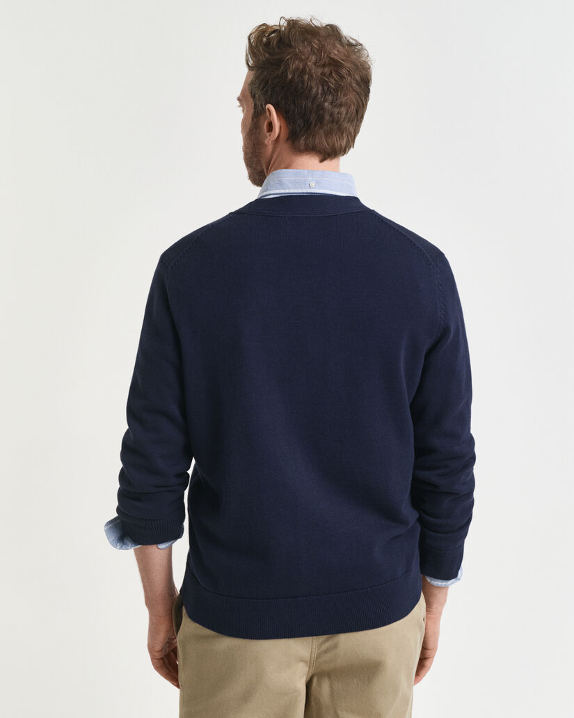 Cárdigan de algodón informal