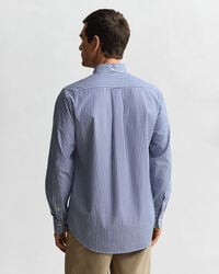 Camisa Regular Fit clásica de popelina a rayas
