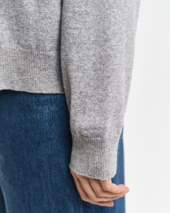 Cárdigan de lana de oveja muy fina