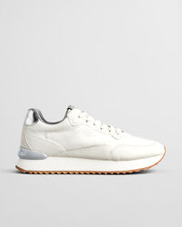 Zapatillas Bevinda de piel y nailon