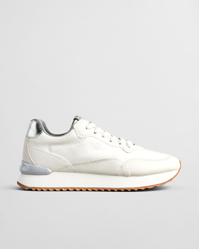 Zapatillas Bevinda de piel y nailon