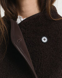 Chaqueta de borreguito sintético