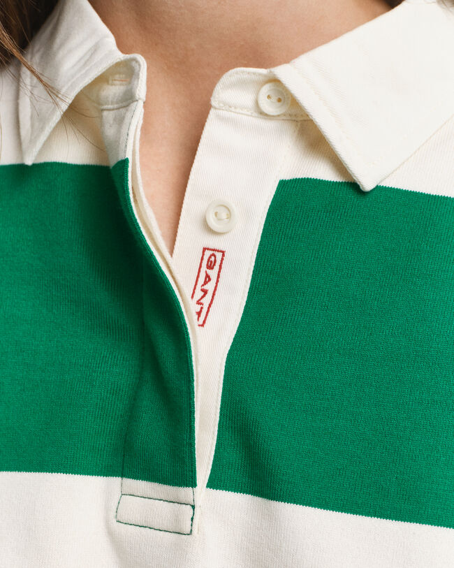 Heavy Rugger de algodón a rayas