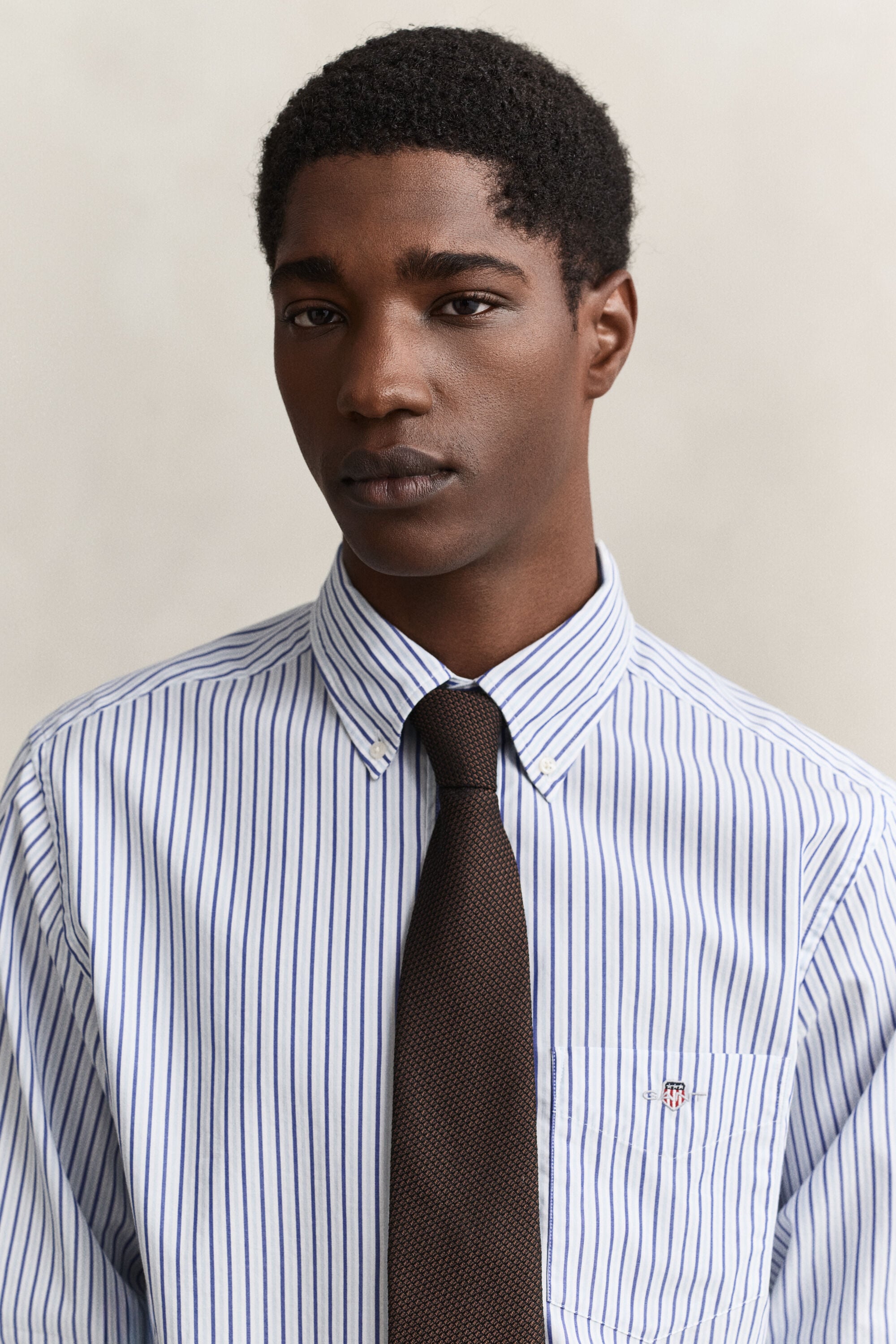 Camisa de popelina a rayas