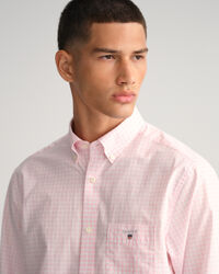Camisa Regular Fit de velarte a cuadros Vichy