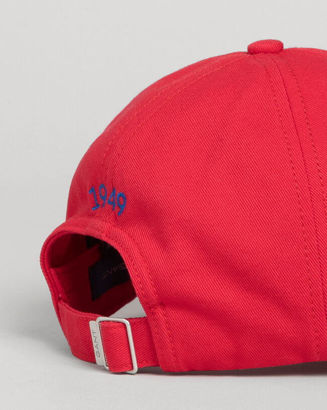 Gorra de sarga con contraste
