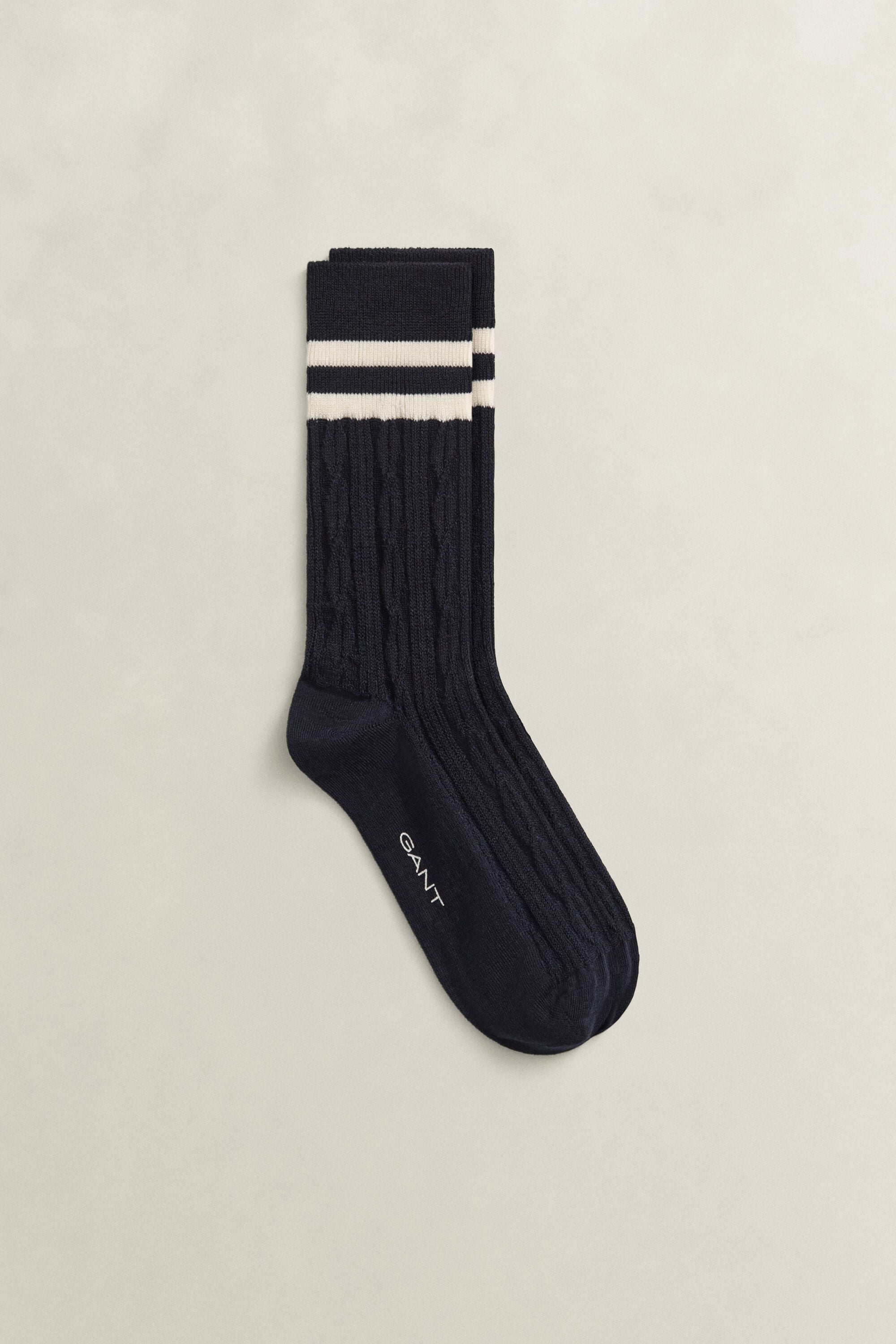 Calcetines deportivos de punto de ochos