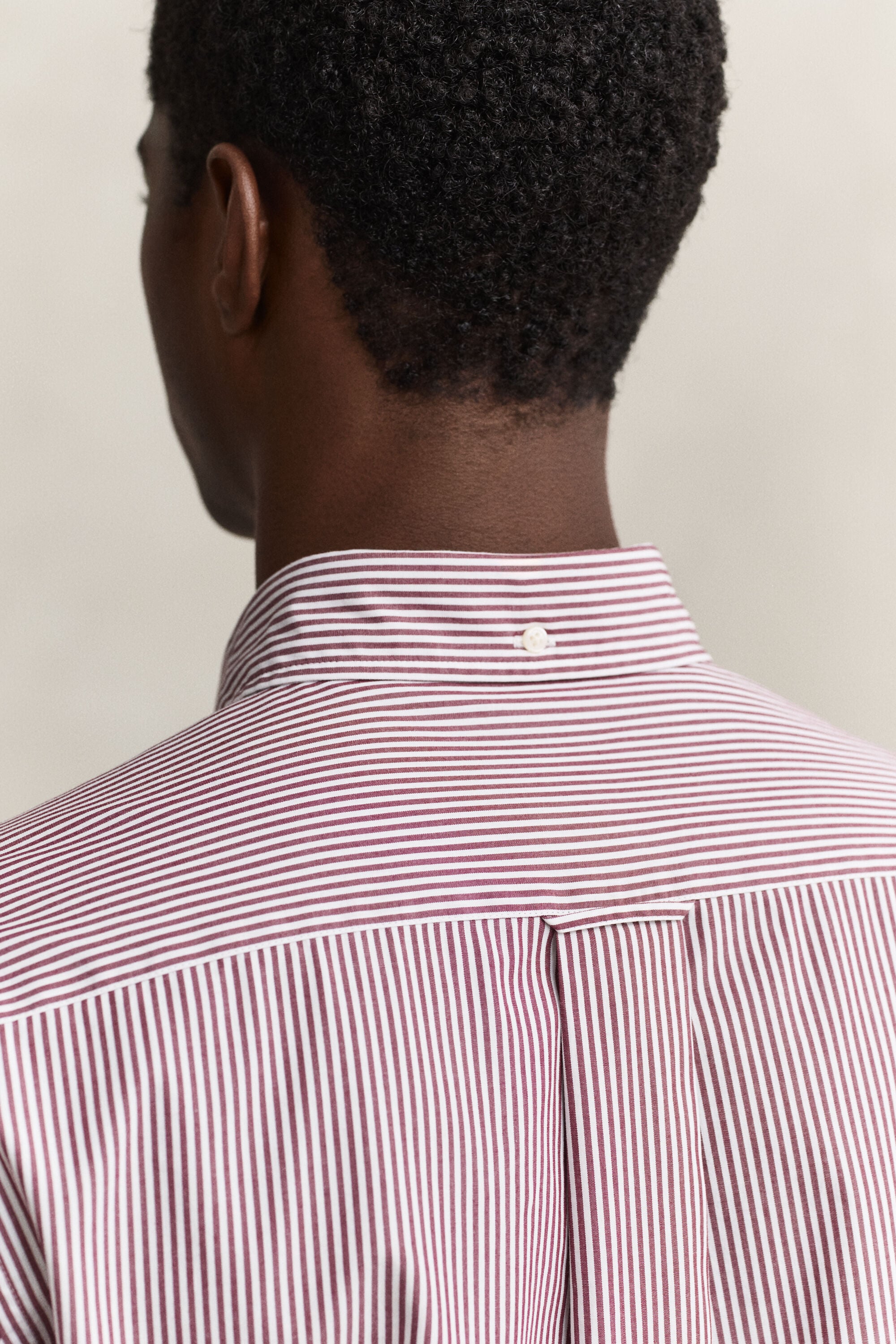 Camisa de popelina Regular Fit clásica de rayas