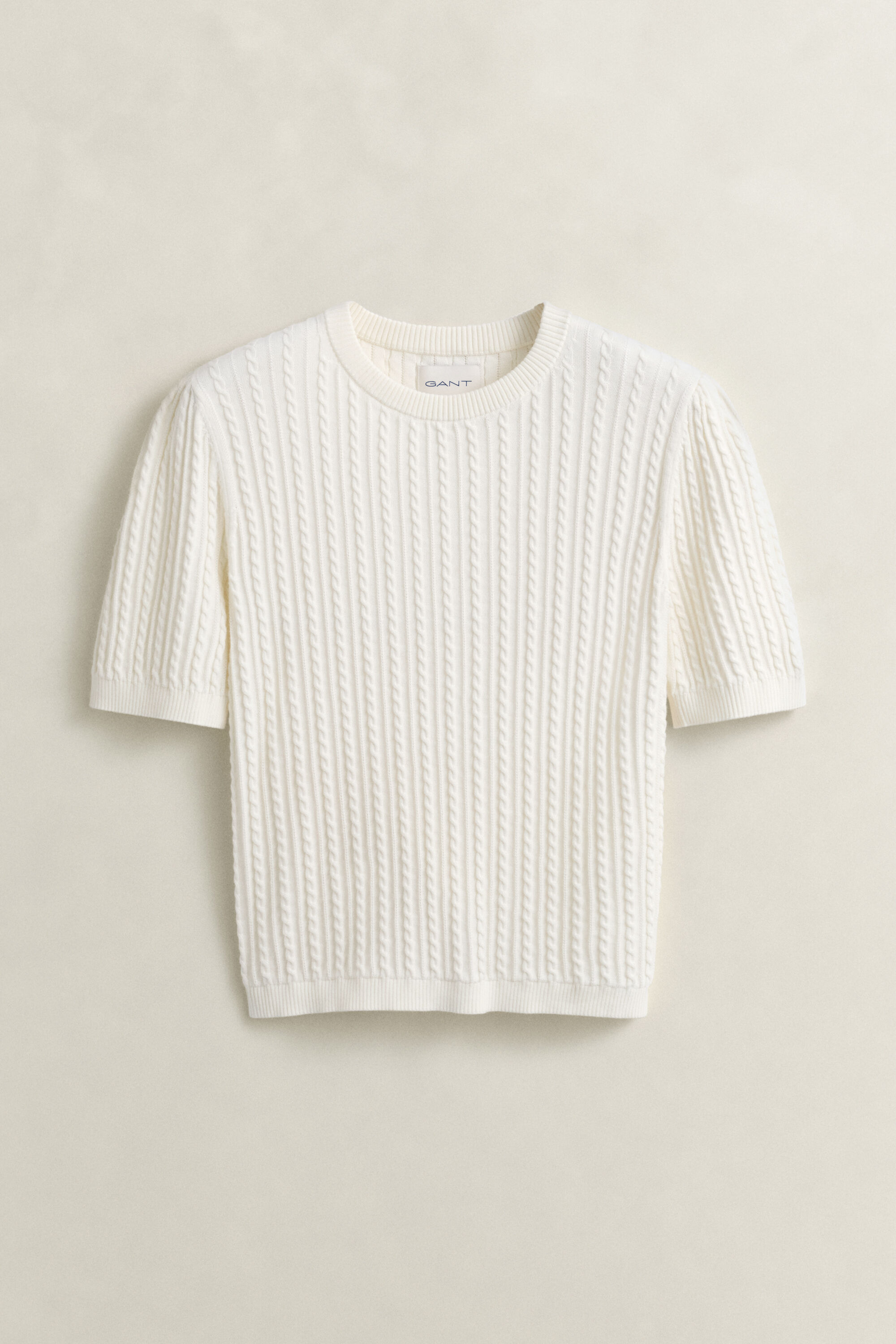 Jersey de algodón con manga corta