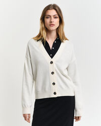 C&aacute;rdigan de lana de oveja muy fina