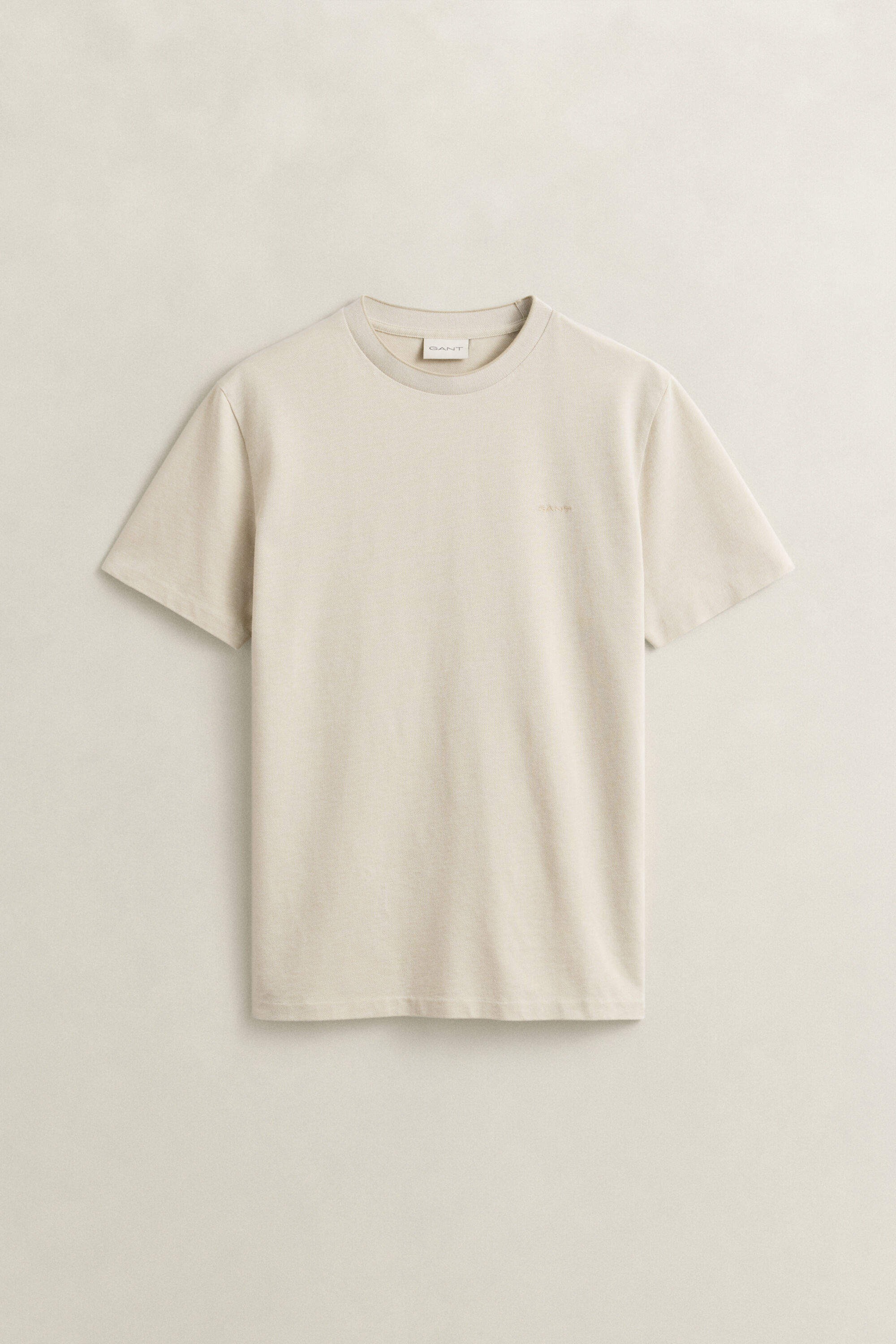 Camiseta de piqué en dos tonos