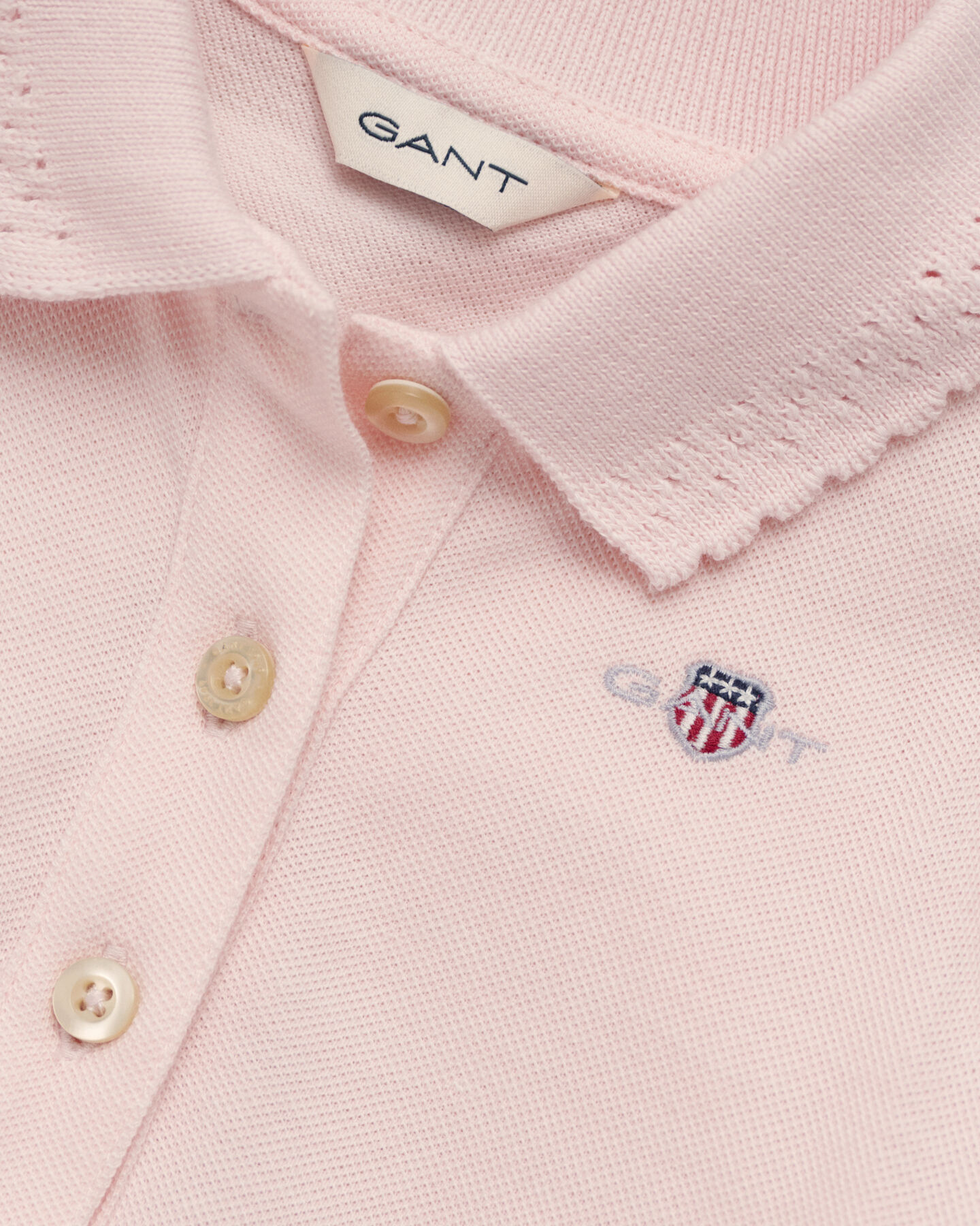 Vestido tipo polo de piqu&eacute; Baby Girl