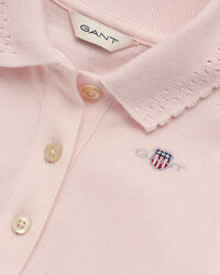 Vestido tipo polo de piqu&eacute; Baby Girl