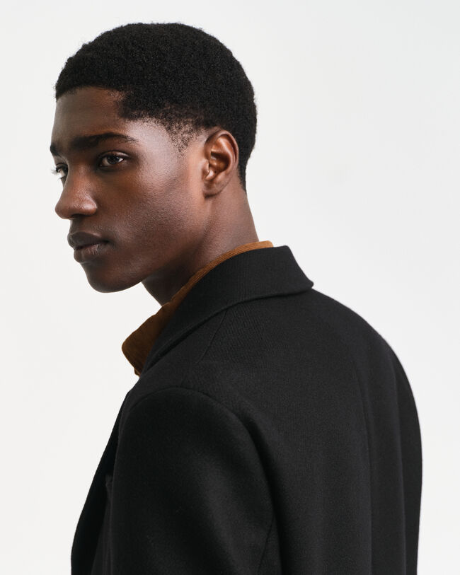 Abrigo de lana cl&aacute;sico