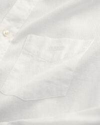 Camisa Regular Fit de algodón y lino con textura