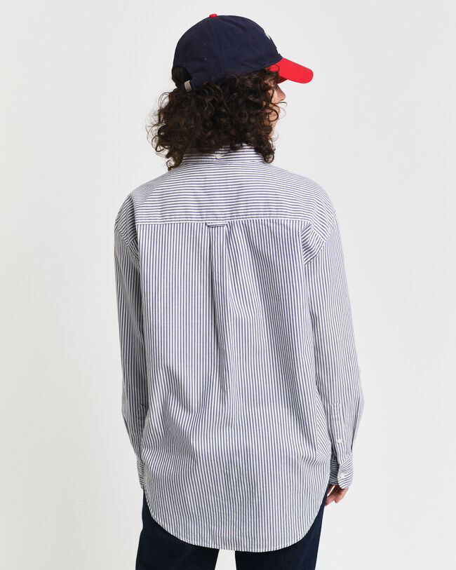 Camisa Oxford Relaxed Fit Luxury a rayas