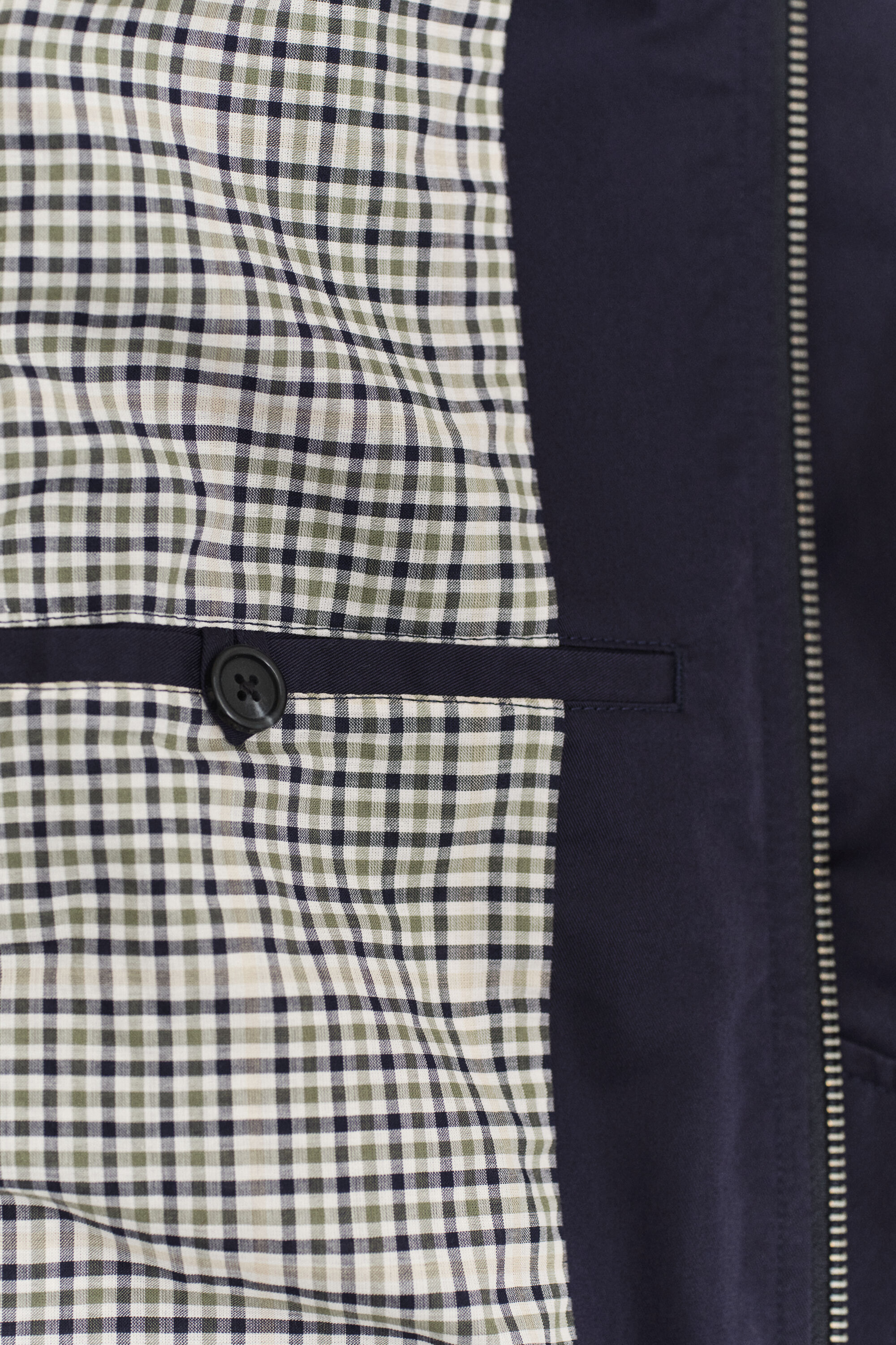 Cazadora Harrington en mezcla de algodón