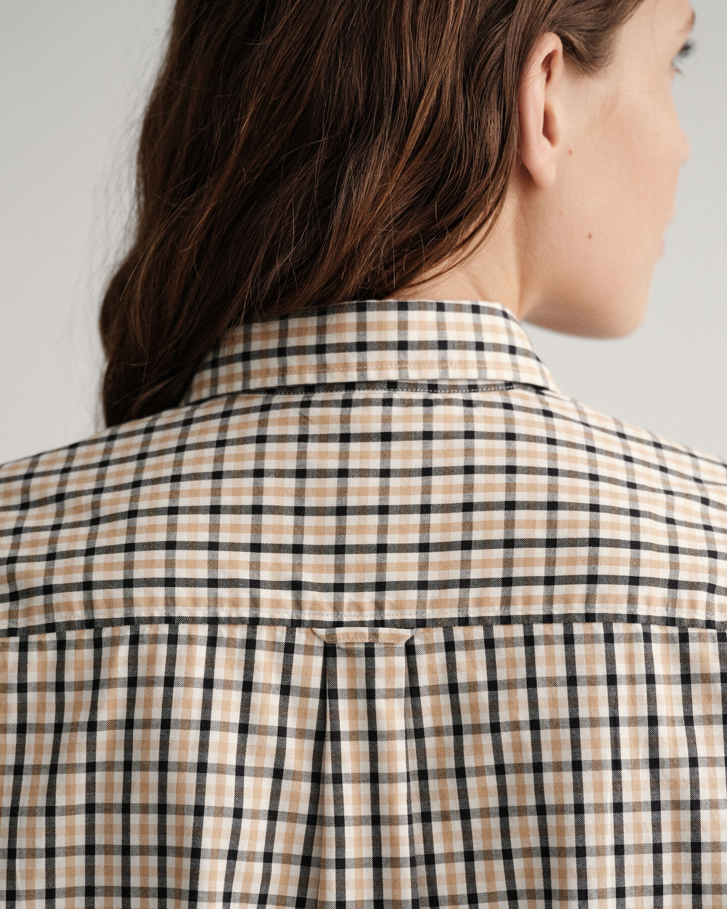 Camisa extragrande de cuadros