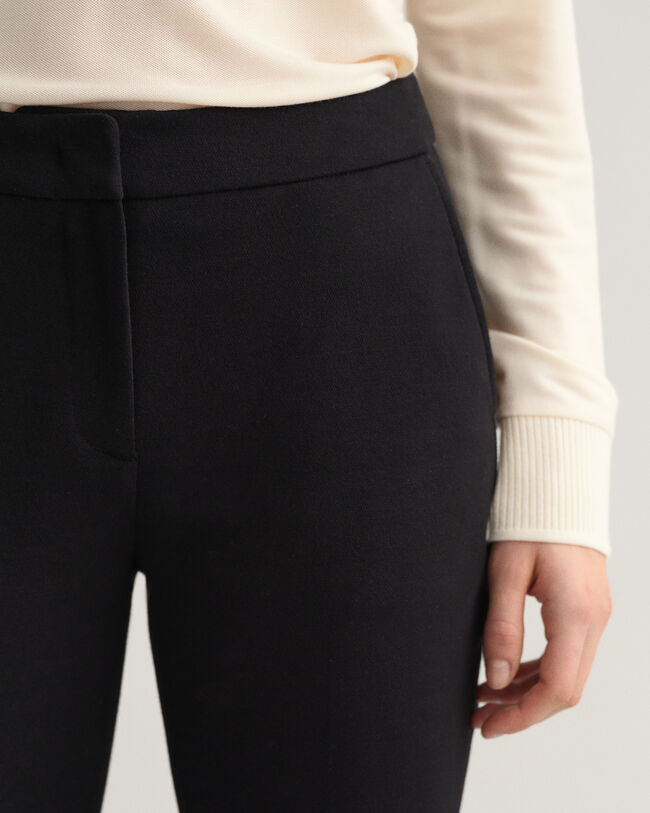 Pantalones pitillo de punto