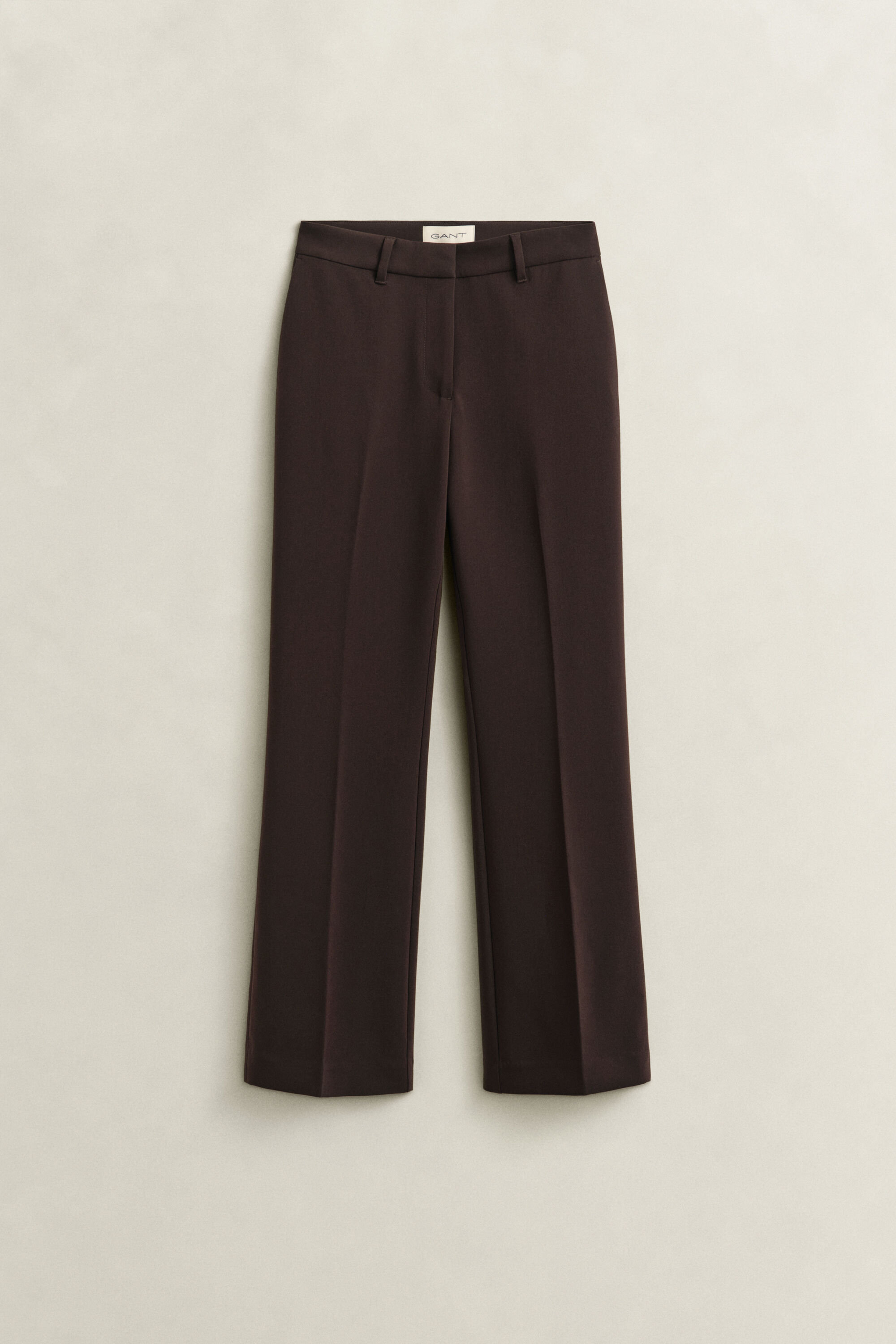 Pantalones de vestir Slim Fit acampanados
