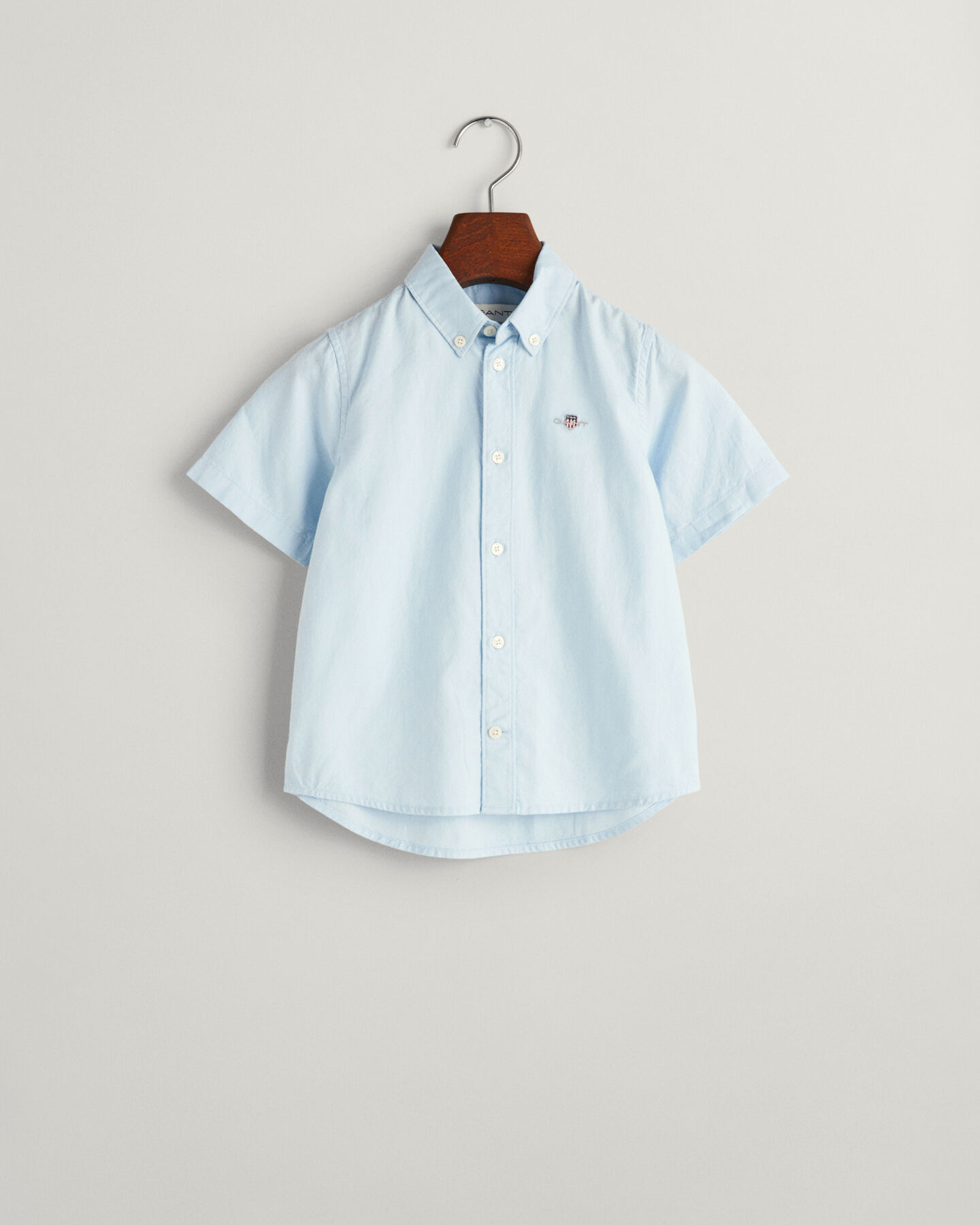 Camisa Oxford de manga corta Kids
