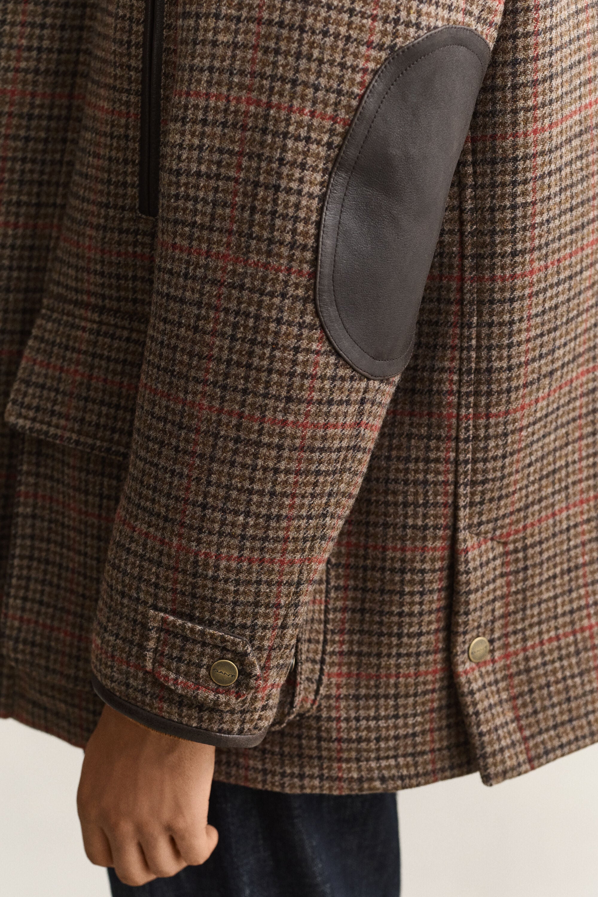 Chaqueta Decker de tweed británico
