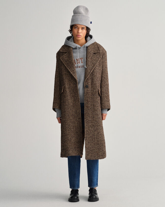 Gorro de punto acanalado