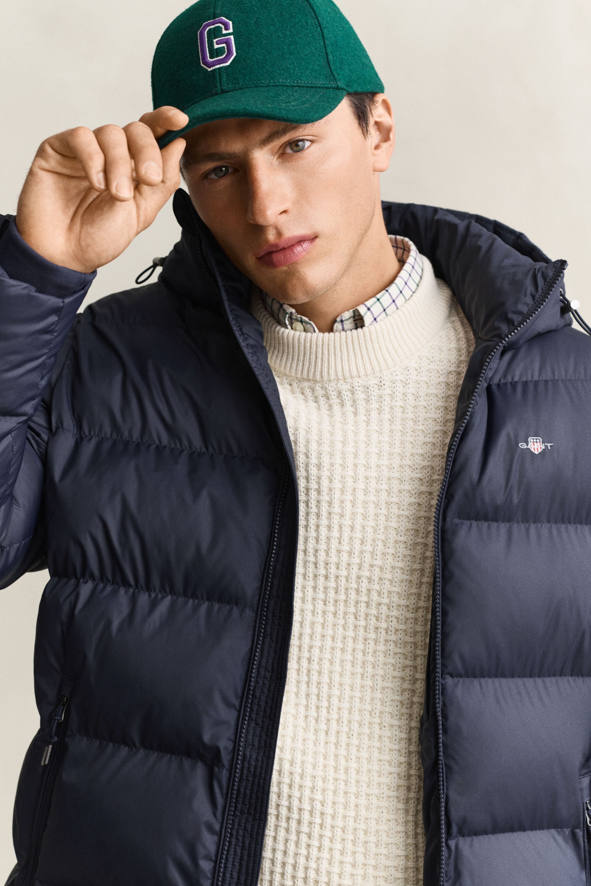 Chaqueta Active Cloud de largo medio