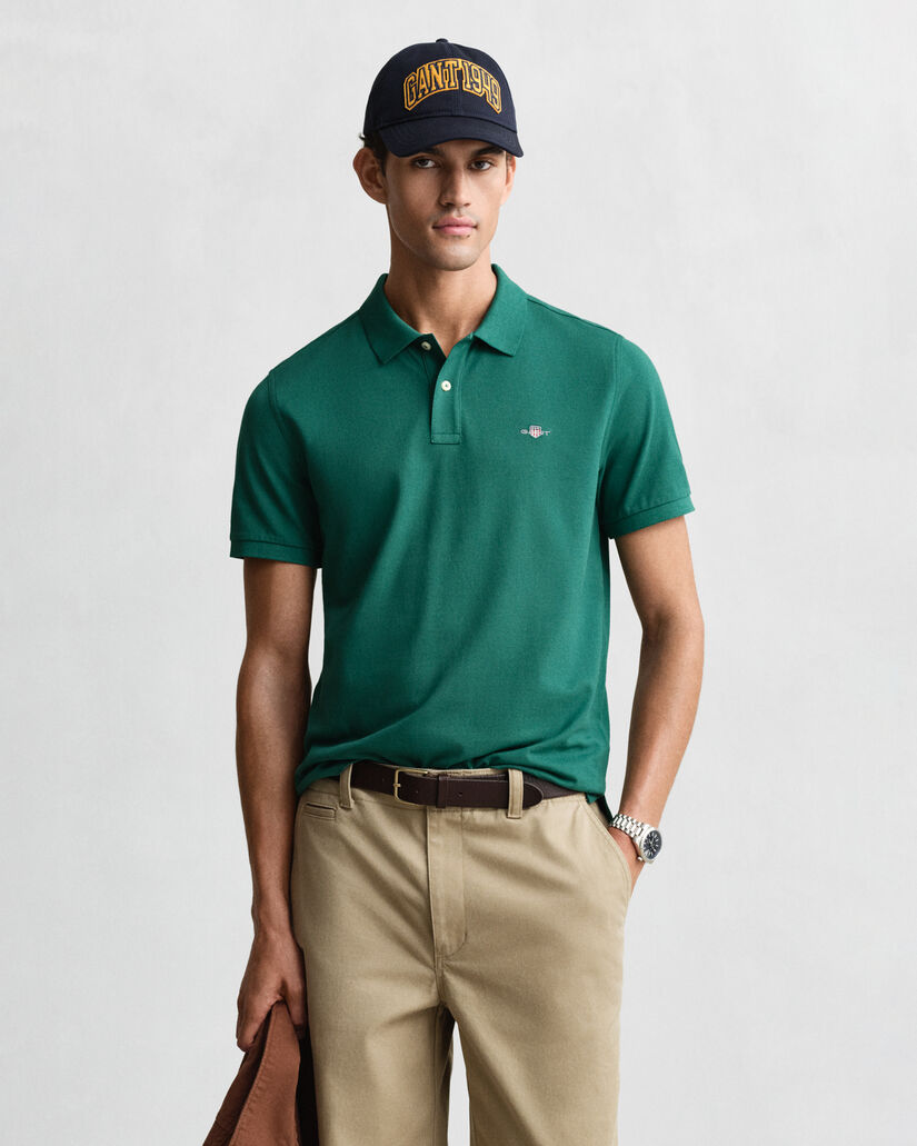 Polo de piqué Regular Fit Shield
