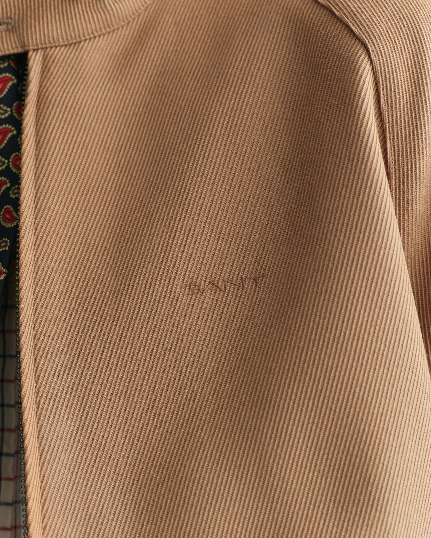 Cazadora Harrington en mezcla de lana