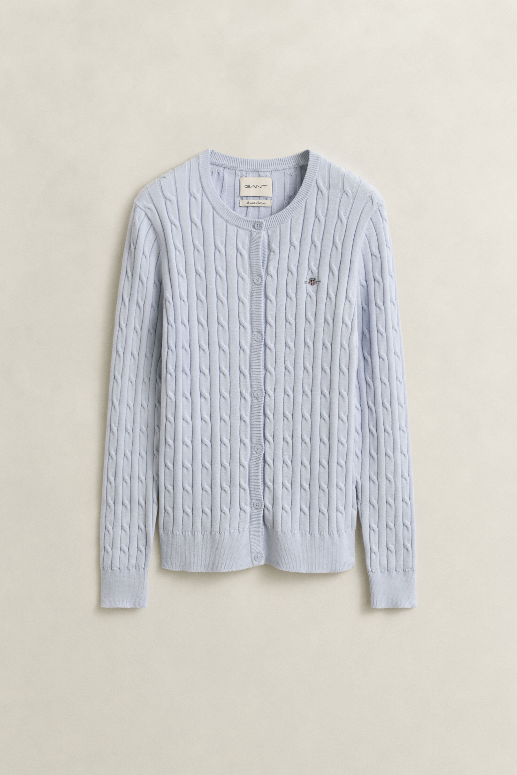 Cárdigan de punto de ochos