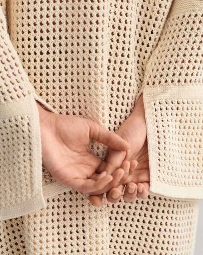 Vestido Rugger de punto calado